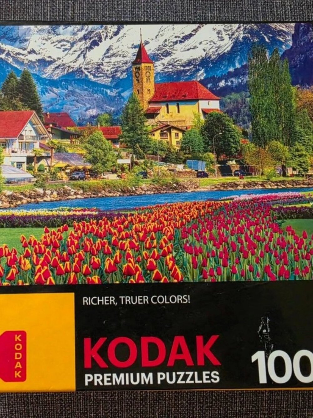 Kodak Premium 1000pc Landscape Jigsaw Puzzle Interlocking Cardboard